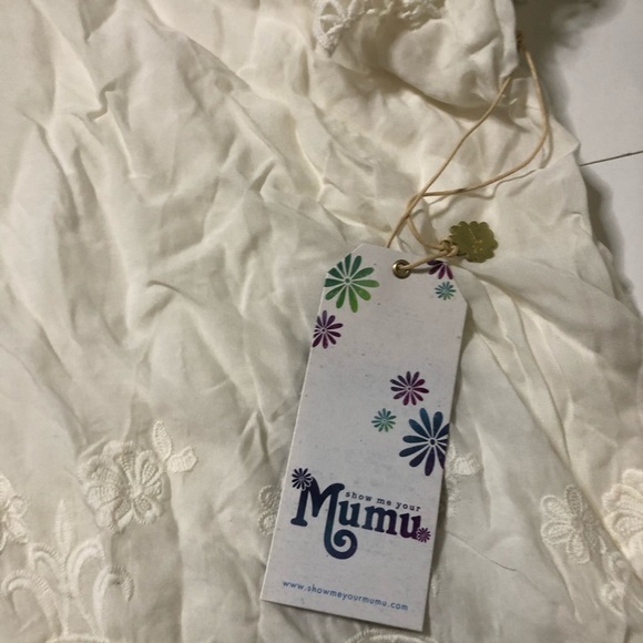 show me your mumu birdie ruffle scallop dress - Picture 14 of 15